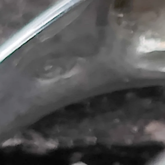 Vintage Heavy Sterling Silver Jade Ring - Picture 8 of 8